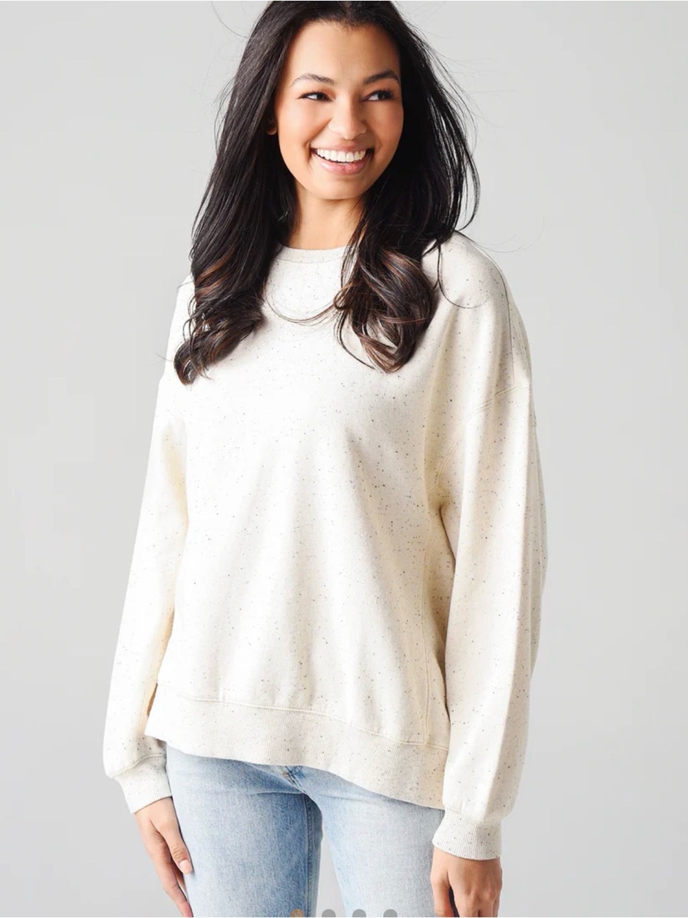 Z Supply Modern weekender oversized fleece sweatshirt in size XS